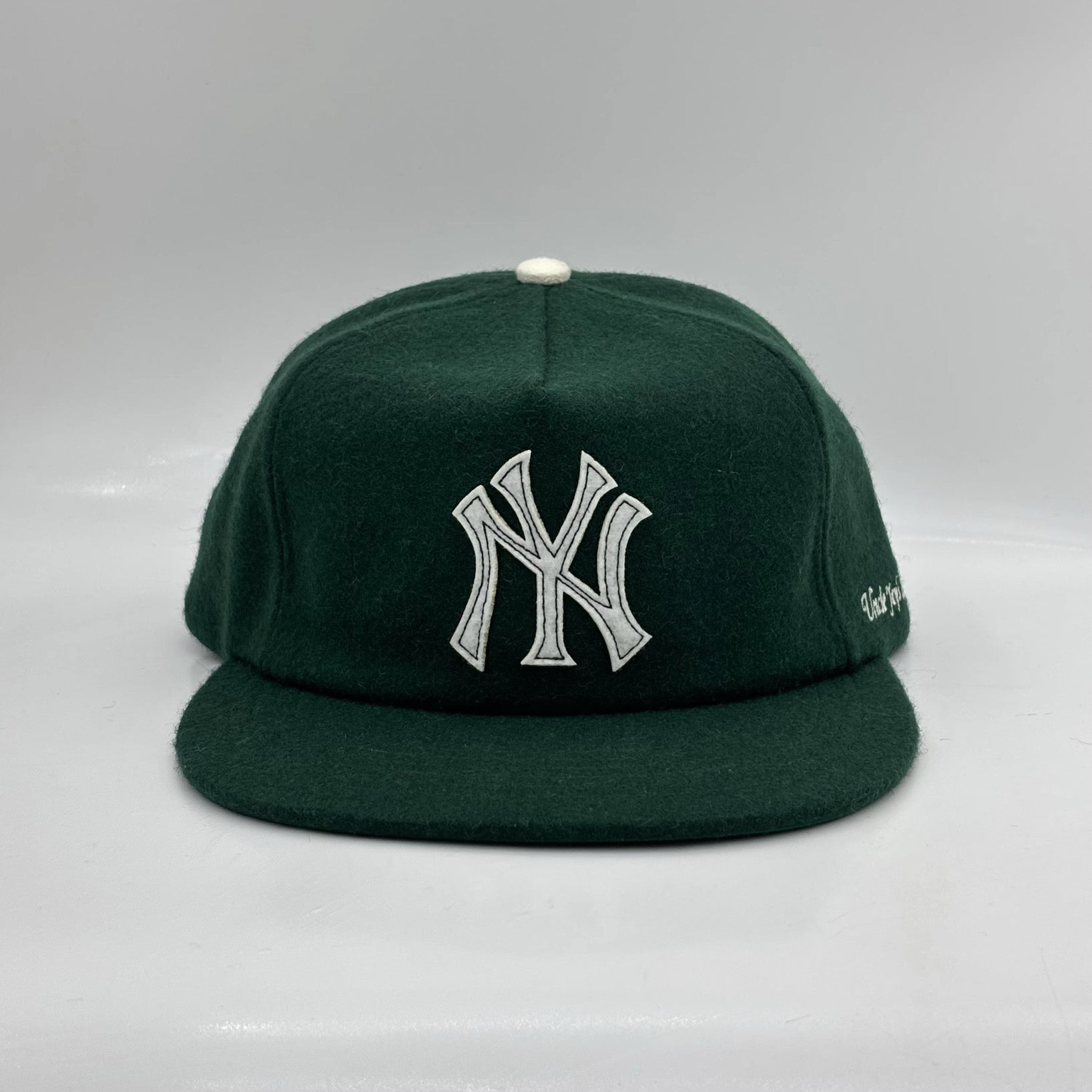 New York Yankees Forest Green Red Hat – Uncle Jay's Vintage
