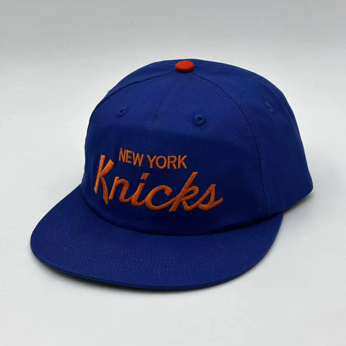 New York Knicks Cotton Twill Script Cap