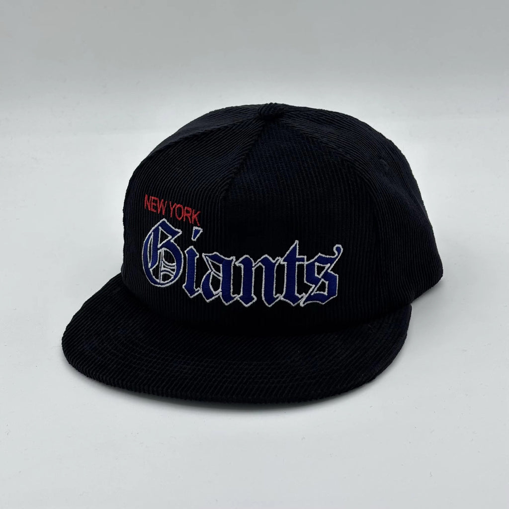 New York Giants Old English Corduroy Cap