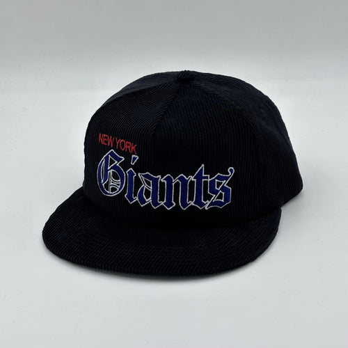 New York Giants Old English Corduroy Cap