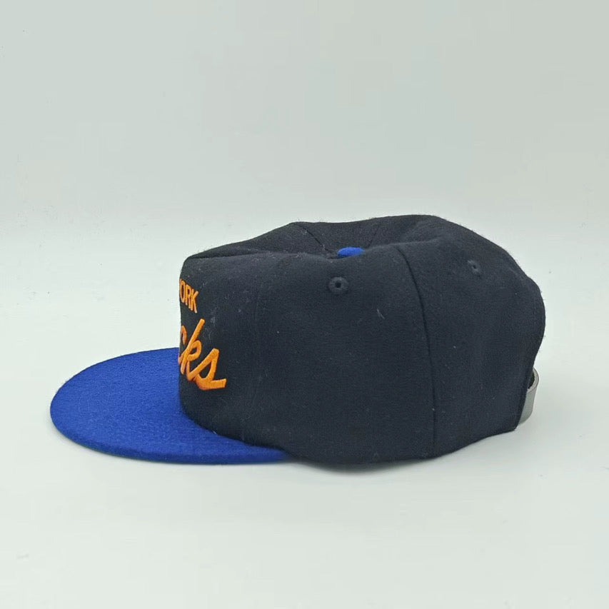 New York Knicks Two-Tone Script Cap