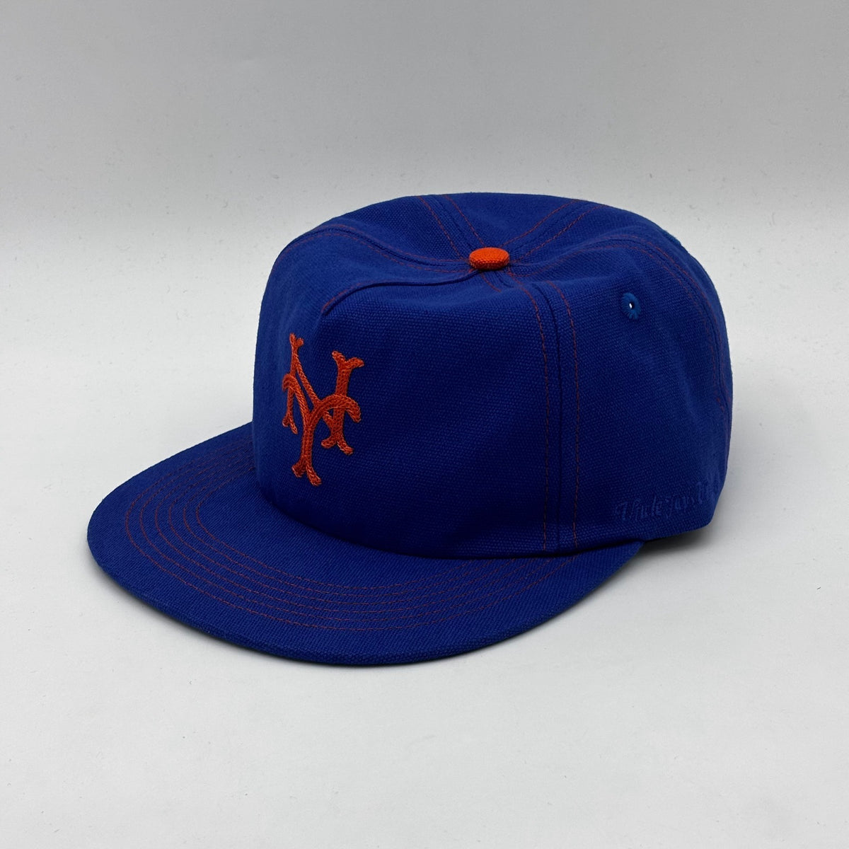 New York Mets Canvas Chainstitch Cap