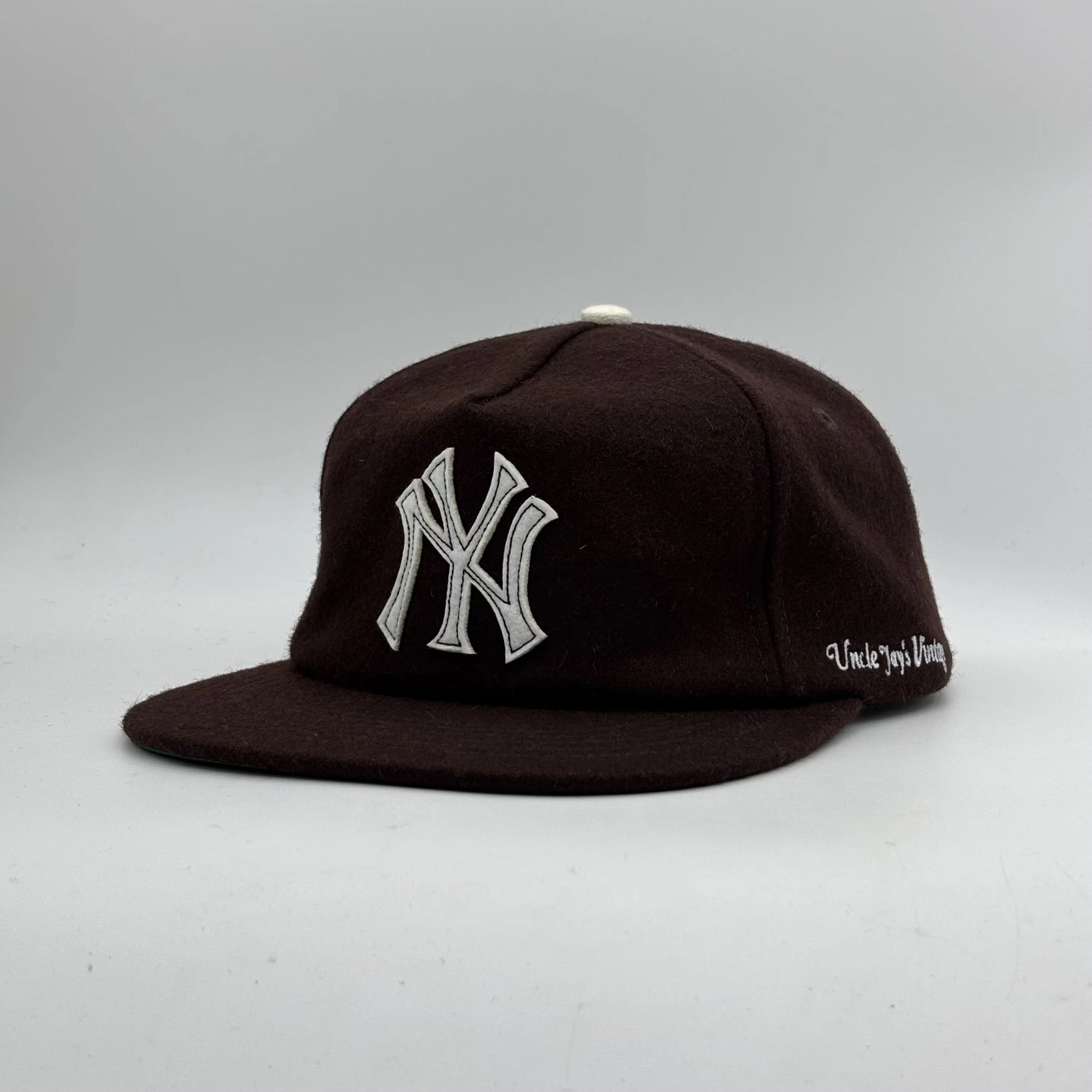 New York Yankees Chocolate Brown Hat – Uncle Jay's Vintage