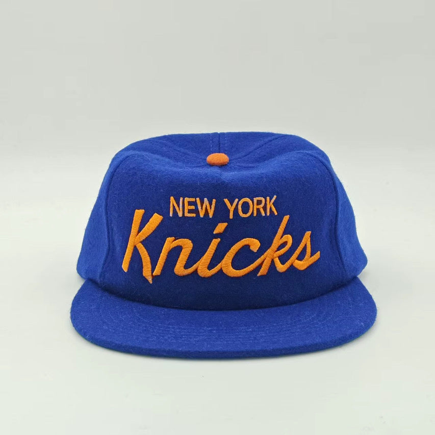New York Knicks Script Cap