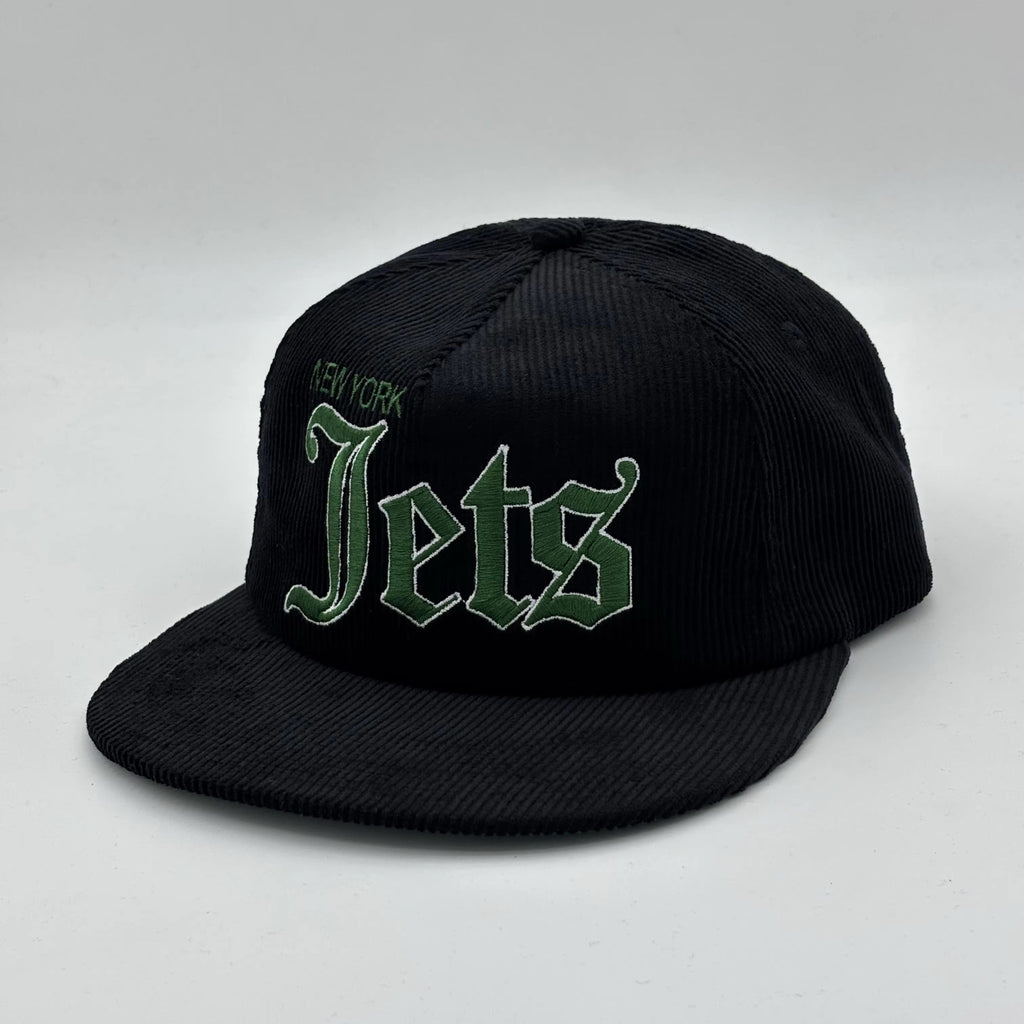 New York Jets Old English Corduroy Cap