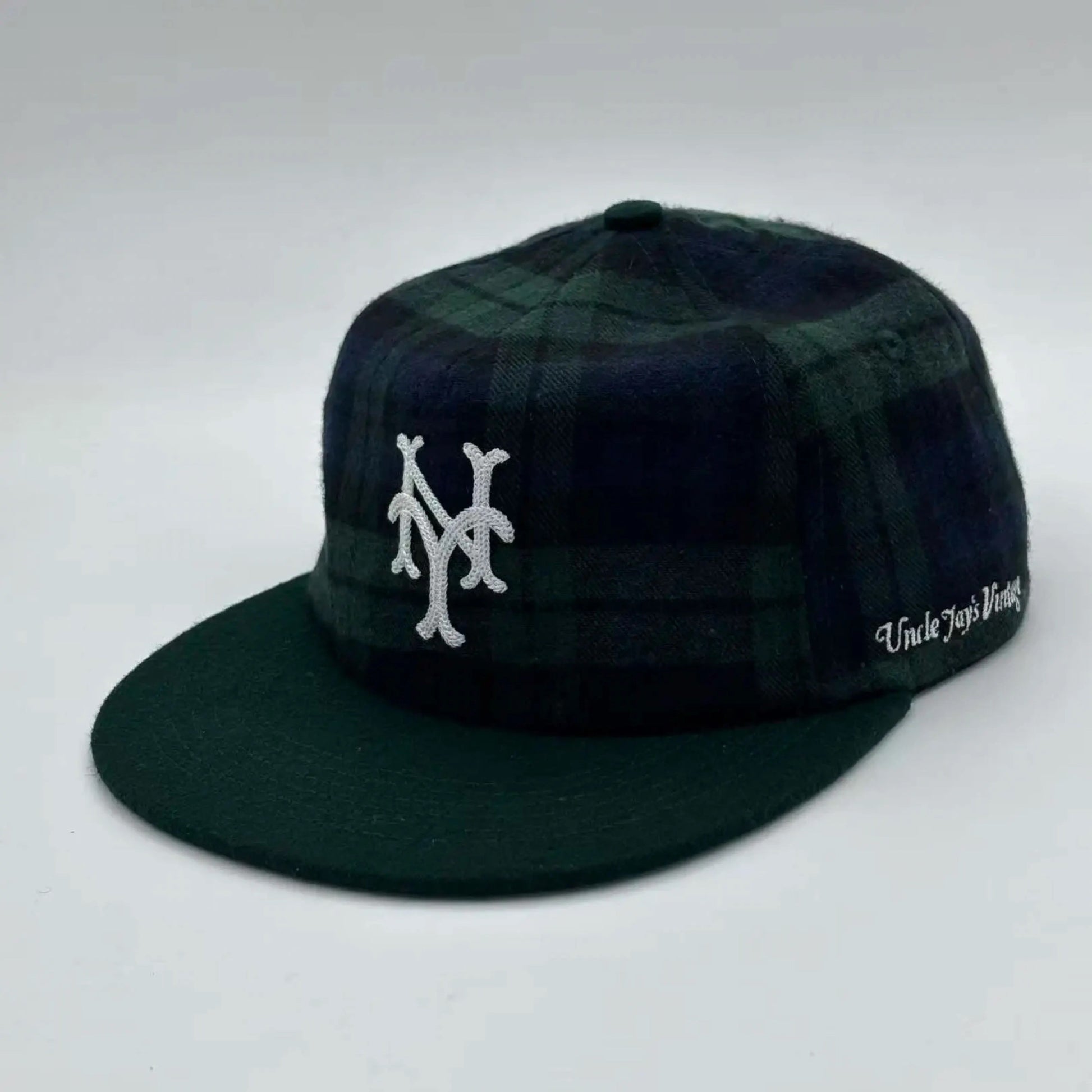 New York Mets Plaid cap (Green Brim)