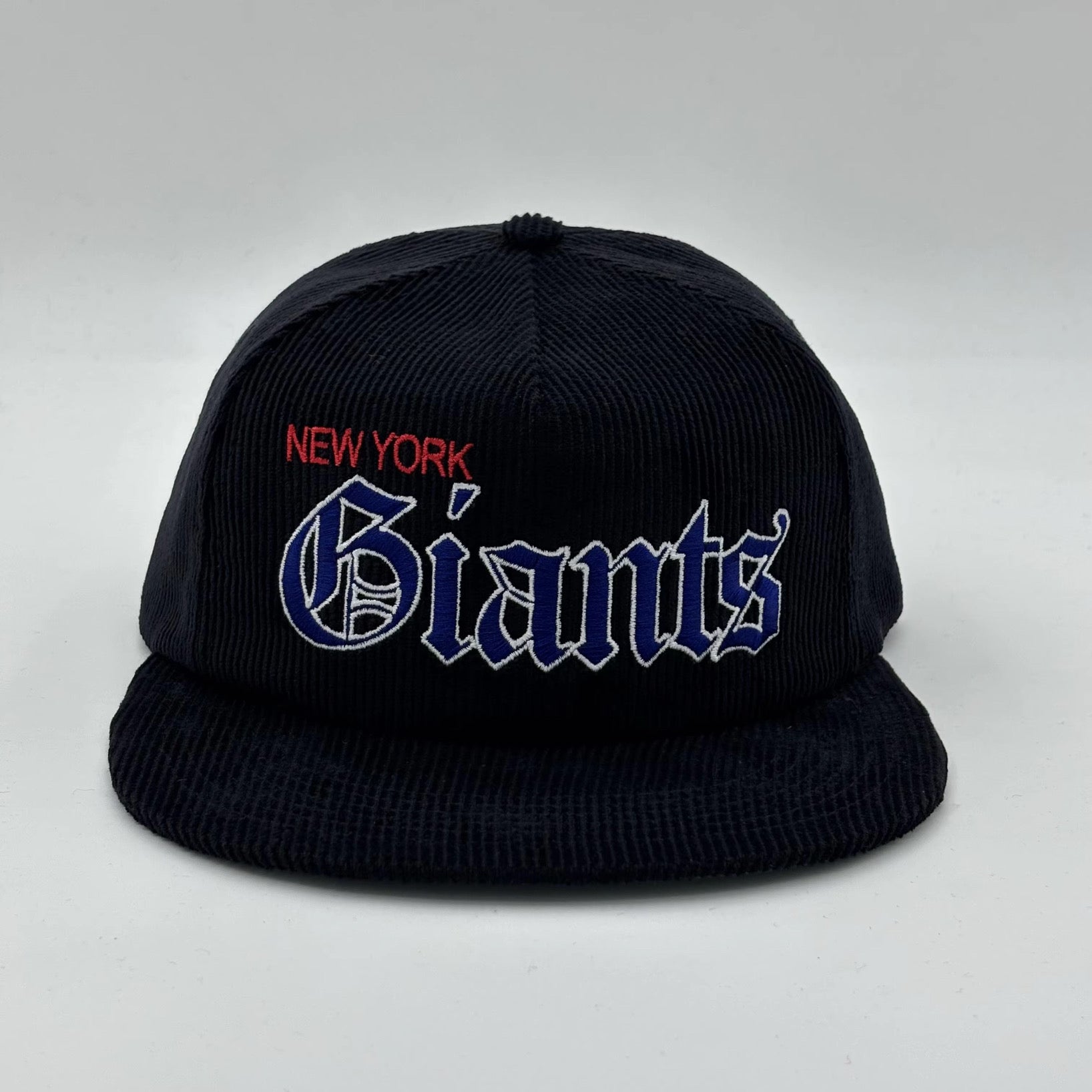 New York Giants Old English Corduroy Cap