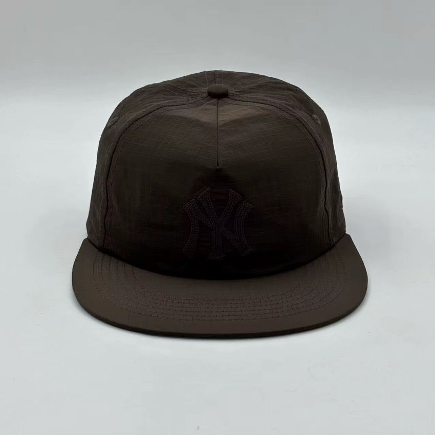 New York Yankees Ripstop Nylon Cap (Brown)