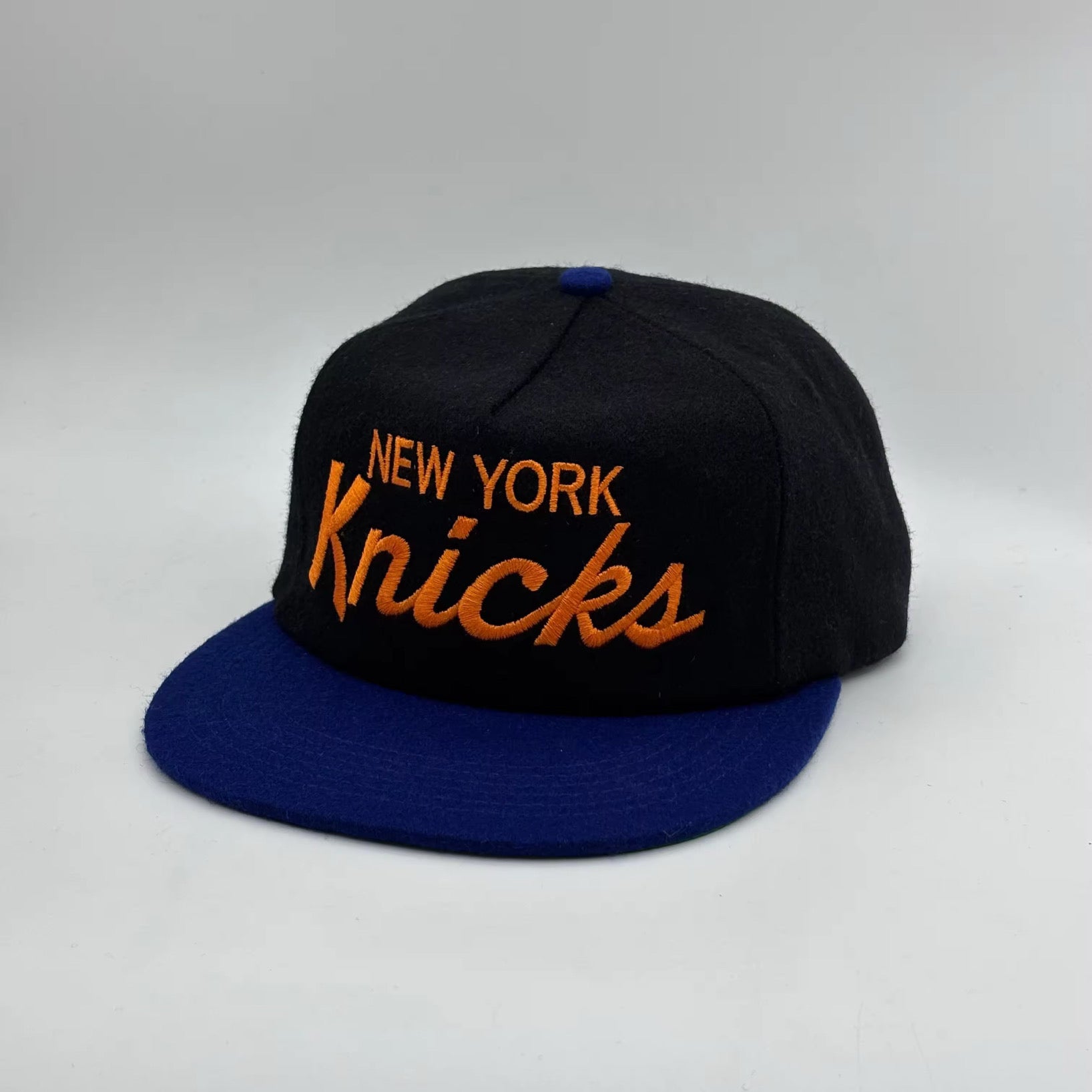 New York Knicks Two-Tone Script Cap