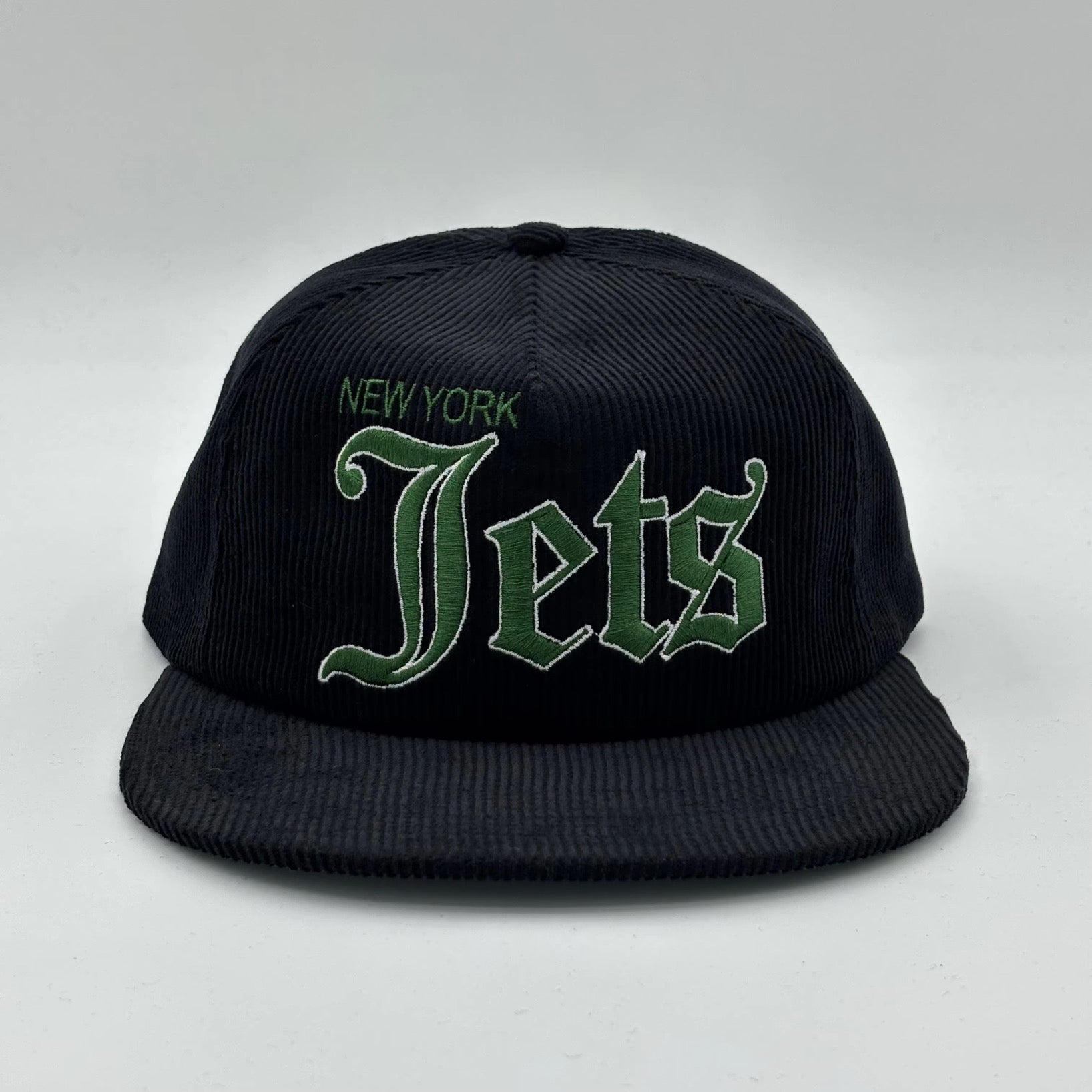 New York Jets Old English Corduroy Cap