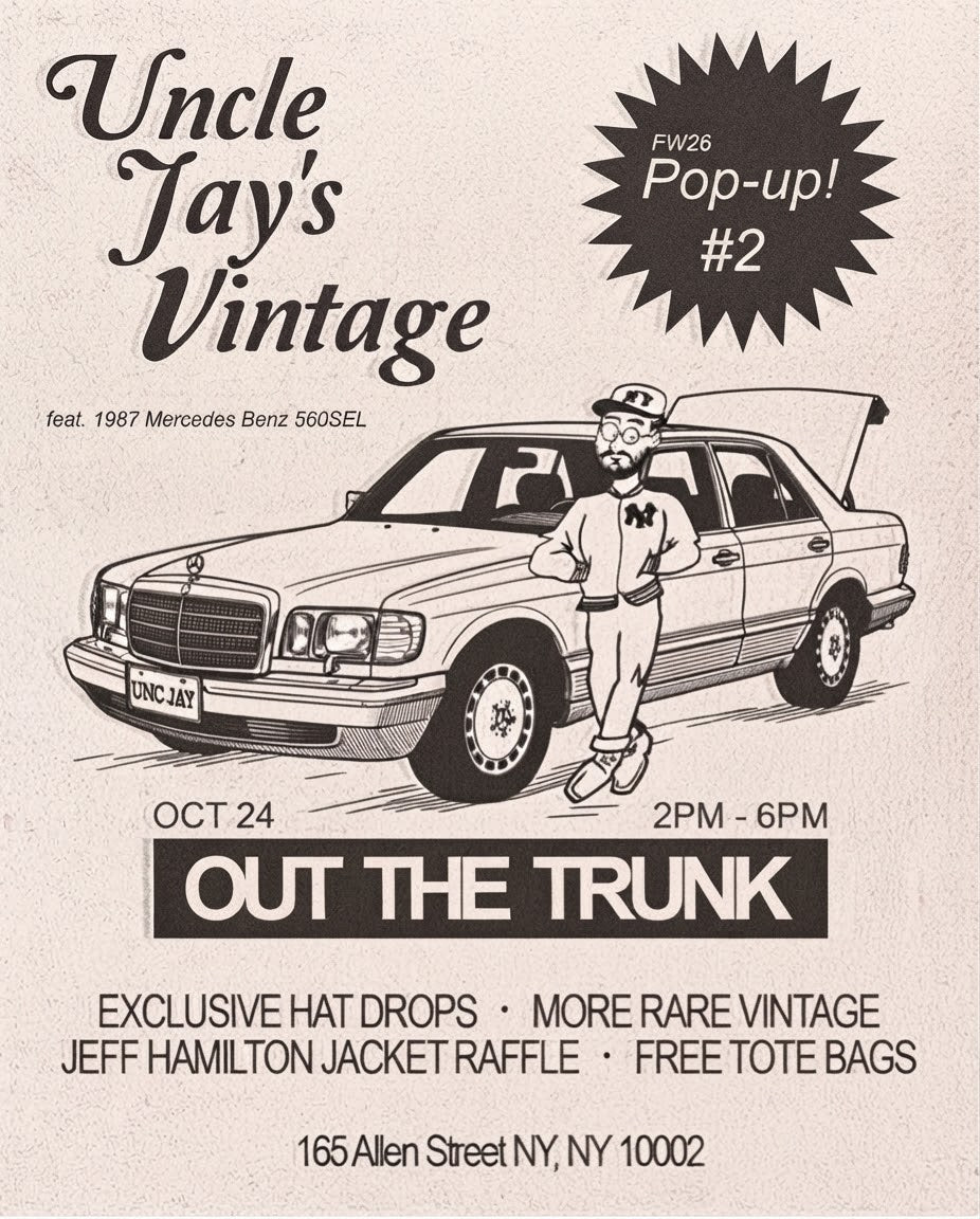 Out the trunk Jeff Hamilton Raffle