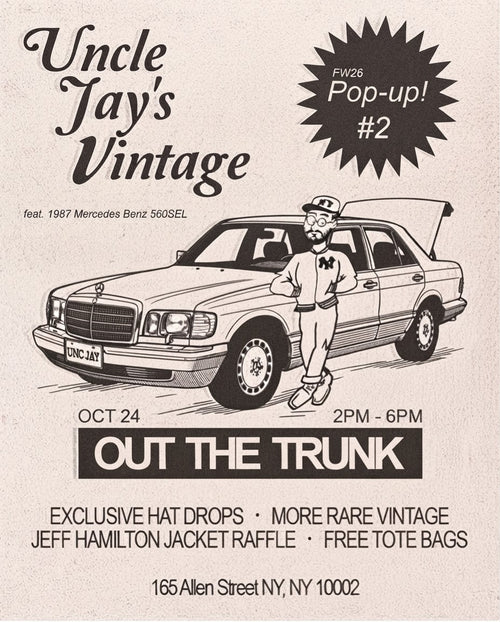 Out the trunk Jeff Hamilton Raffle